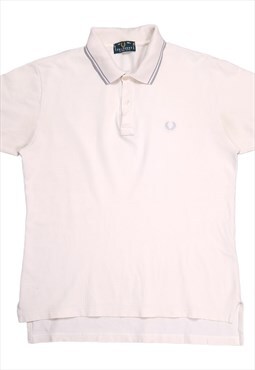Fred Perry Twin Tipped Polo Shirt Made In Italy Size Large