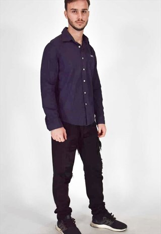 NAPAPIJRI CASUAL SHIRT BLUE LONG SLEEVE