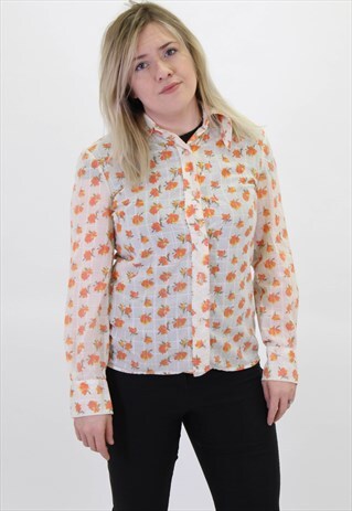 VINTAGE ABSTRACT PATTERN FESTIVAL SHIRT