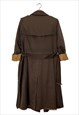 BURBERRY VINTAGE OVERSIZED TRENCH COAT, SIZE M