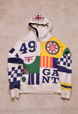 Women's Gant Rough Weather All Over Print Graphic Hoodie