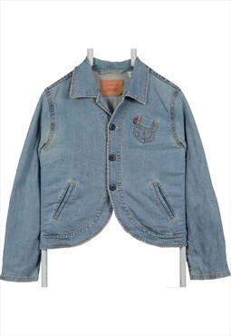 Vintage 90's Levi's Denim Jacket Button Up Long Sleeve
