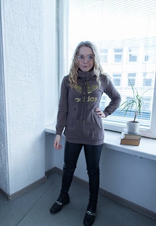 VINTAGE 90'S BROWN HOODIE