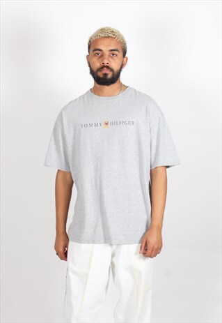 VINTAGE TOMMY HILFIGER T-SHIRT GREY