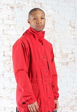 Vintage The North Face Gore-Tex Parka Jacket Red