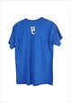VINTAGE GILDAN BC T-SHIRT IN BLUE M