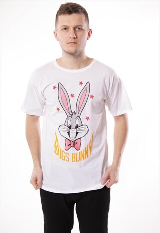 90S VINTAGE VTG RARE WARNER BROS BUGS BUNNY T-SHIRT 13123
