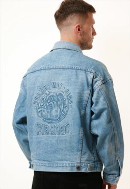 90s Vintage Oldschool USA Magnat Denim Jacket 16001