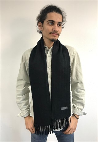VINTAGE CASHMERE CHECKED SCARF-S103