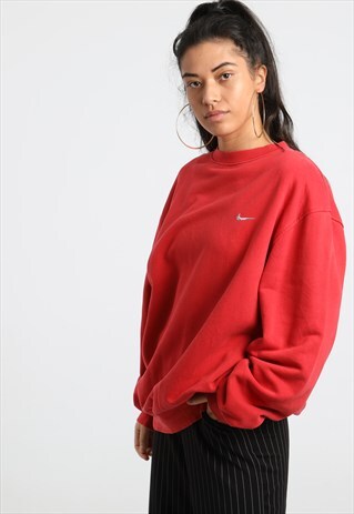 90S NIKE EMBROIDERED LOGO SWEATSHIRT