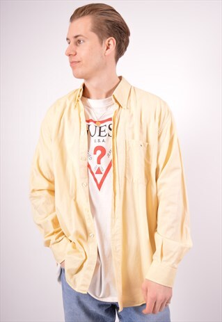 VINTAGE LACOSTE SHIRT YELLOW