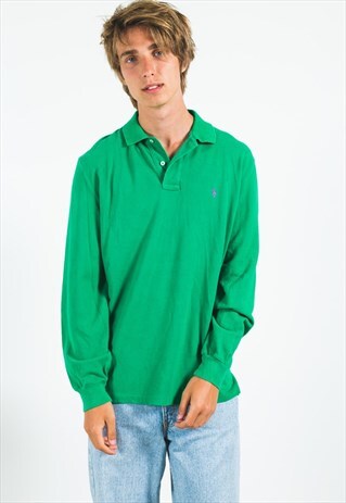 VINTAGE 80S POLO RALPH LAUREN POLO T-SHIRT / 1015