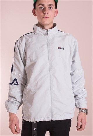 VINTAGE WINDBREAKER JACKET FROM THE 90S BY FILA