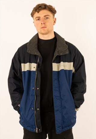 VINTAGE 90S REVERSIBLE NAUTICA JACKET COAT