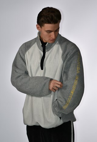 90'S NAUTICA COMPETITION QUARTER-ZIP FLEECE PULLOVER