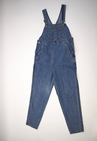VINTAGE 90S PRENATAL BASIC JEANS TALES BLUE DENIM DUNAGREES