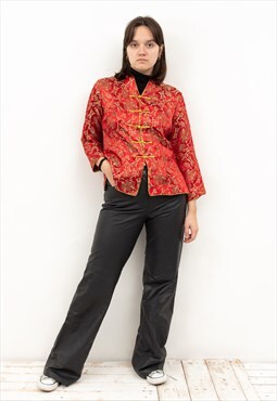Chinese Kimono Shirt Long Sleeve Blouse Jacket Made in China