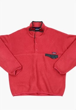 Patagonia Fleece T Snap in Red