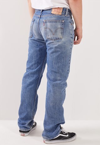 VINTAGE LEVI'S 751 STRAIGHT LEG DENIM JEANS