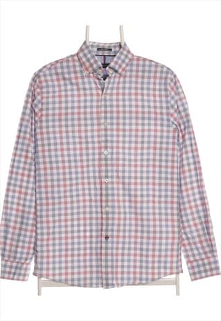 Tommy Hilfiger 90's Check Long Sleeve Button Up Shirt Small 