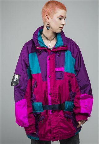 VINTAGE 80S NEVICA CLASSIC RETRO SKI COAT