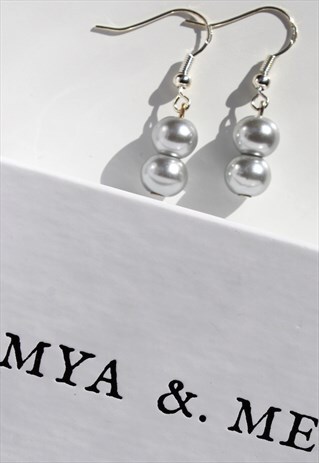 "ASH" EARRINGS 925 STERLING SILVER