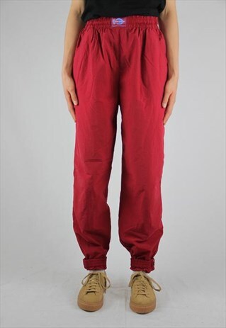 90'S TRACK PANTS RED