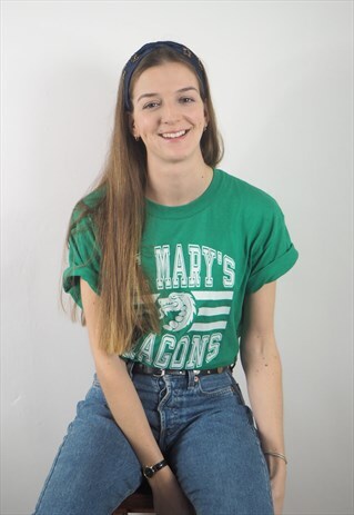 VINTAGE GREEN WATKINS SPORTS T-SHIRT