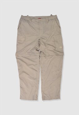 Vintage Y2K The North Face Cargo Trousers in Beige