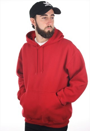 VINTAGE ADIDAS BASIC HOODIE SWEATSHIRT