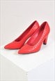 Vintage 00s shoes in red