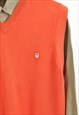 VINTAGE 00S VEST IN ORANGE
