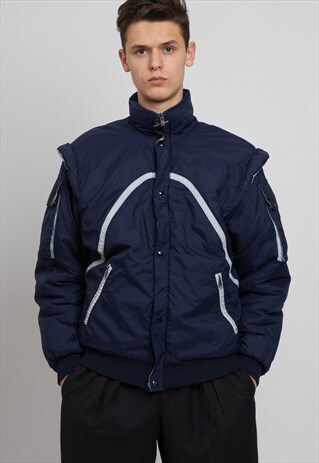 VINTAGE NAVY JACKET