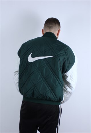 VINTAGE NIKE BOMBER MEN RARE JACKET 2V1