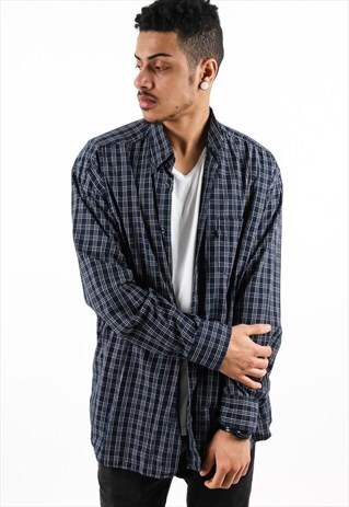 VINTAGE CHECKERED SHIRT S47
