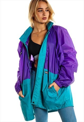 VINTAGE K-WAY WINDBREAKER JACKET J1919