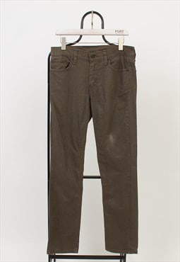 "Men's Vintage Levi's 511 Khaki Denim Jeans W30/L32