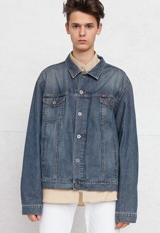 VINTAGE BLUE MUSTANG DENIM JACKET