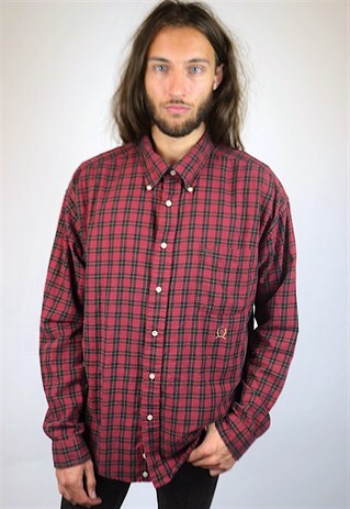 VINTAGE 90'S TOMMY HILFIGER CHECKED SHIRT