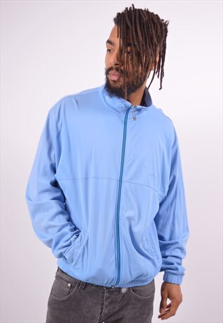 VINTAGE CERRUTI 1881 TRACKSUIT TOP JACKET BLUE