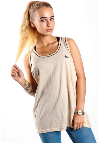 VINTAGE NIKE SLEEVELESS T-SHIRT T267
