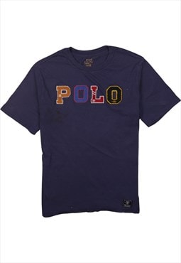 Vintage 90's Polo Ralph Lauren T Shirt Spellout Short