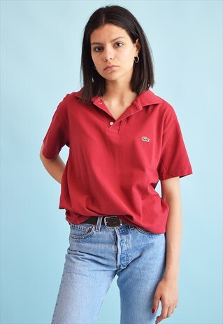 90'S RETRO LACOSTE SPORTS OVERSIZED POLO T-SHIRT TEE