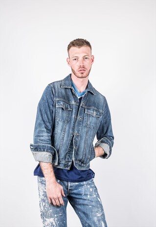 VINTAGE 1990S BLUE DENIM JACKET