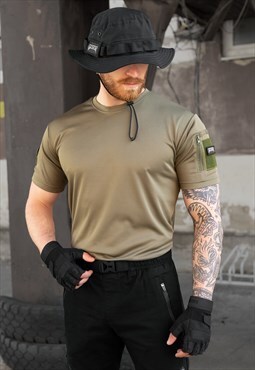 T-shirt tactical combat Sword khaki