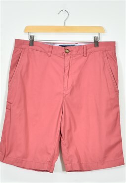 Vintage Tommy Hilfiger Chino Shorts Pink Medium