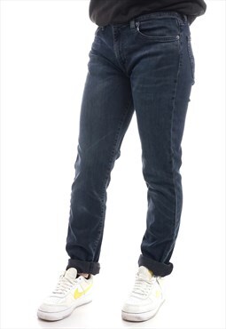 Vintage Levis 511 Dark Wash Blue Denim Jeans Mens