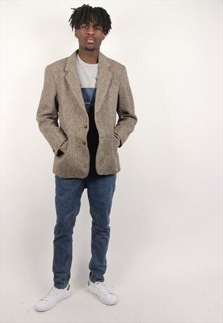 VINTAGE HARRIS TWEED SUIT JACKET