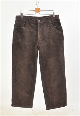 Vintage corduroy trousers in brown