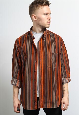 VINTAGE CORDUROY CORD SHIRT